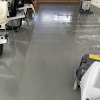 高崎市　リハビリテーション病院の床清掃のサムネイル